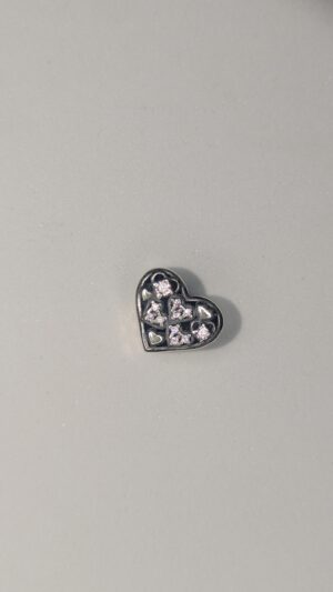 Charm Corazon Plata 925