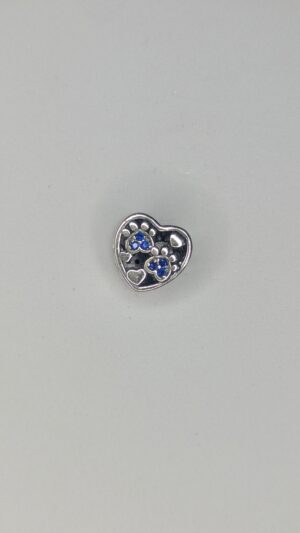 Charm de Corazon en Plata 925